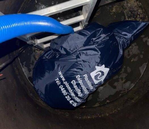 Débouchage haute pression (hydrocurage)
